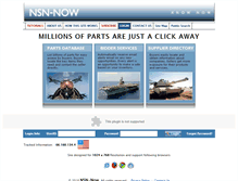 Tablet Screenshot of nsn-now.com